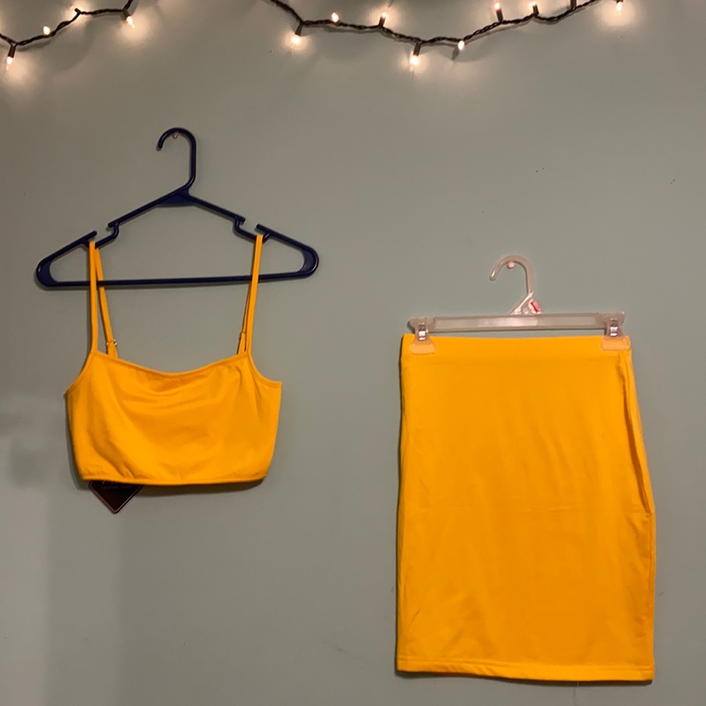 Yellow 2 piece set